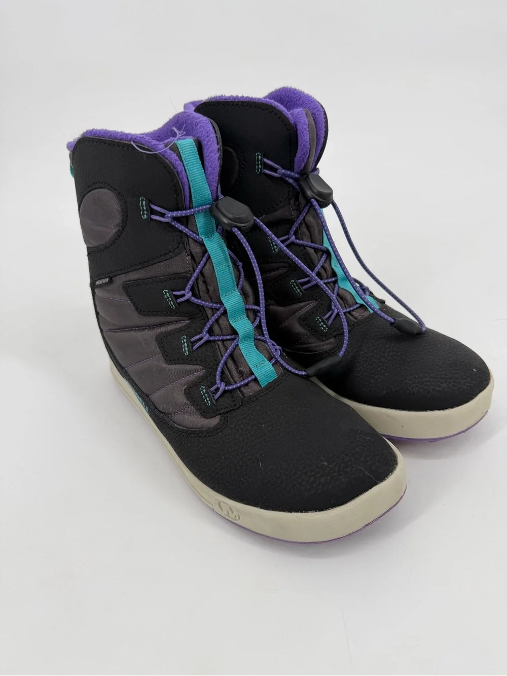 Merrell Snow Bank Waterproof Winter Boots Girls Youth Size 5